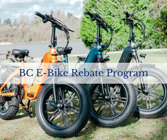 BC E-BIKE REBATE PROGRAM - SAVE UP TO $1400